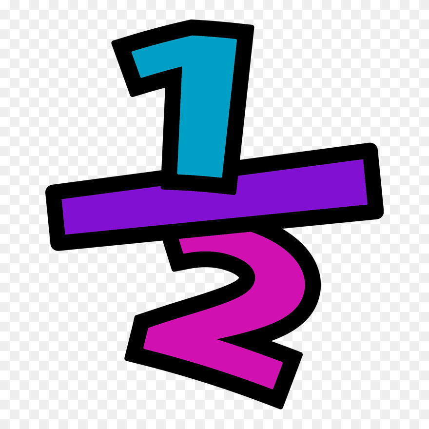 Transparent Fun Facts Clipart - Transparent Fractions Clipart - Png Download