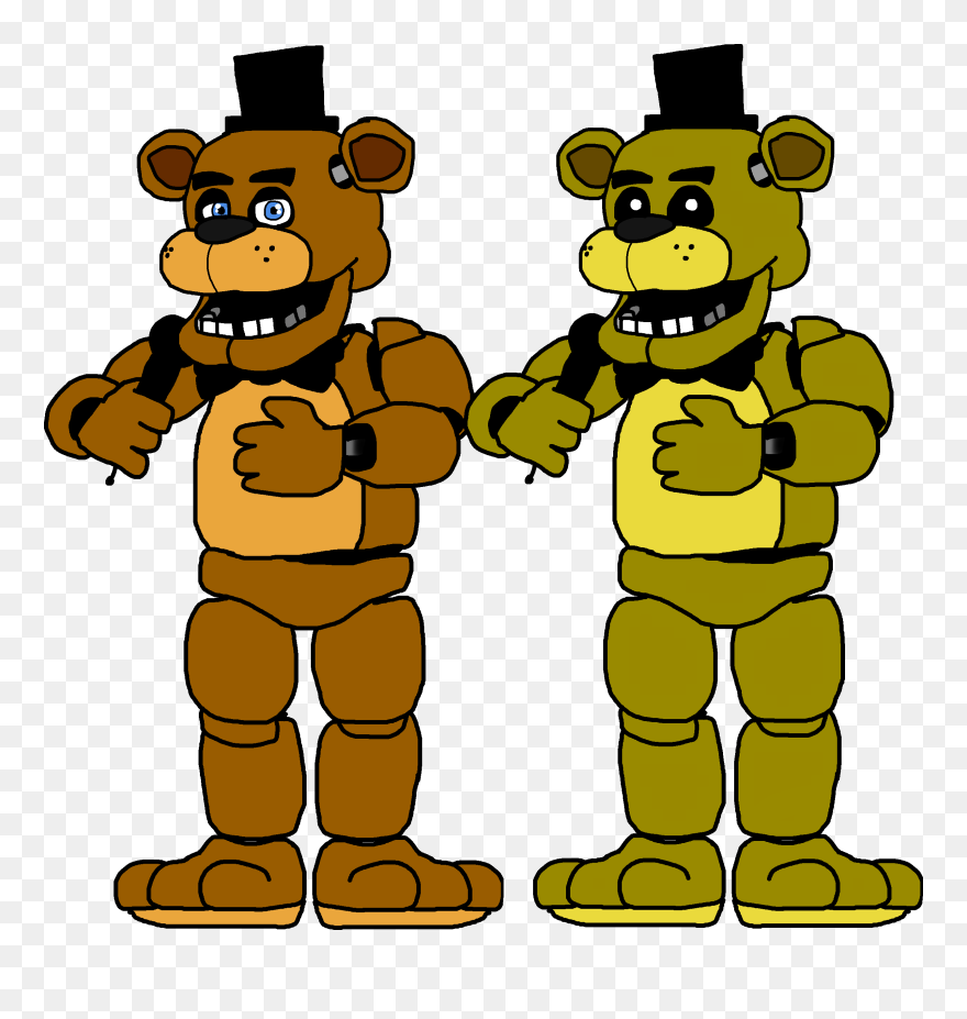 New Coloring Pages - Fnaf Freddy Fazbear Drawings Clipart
