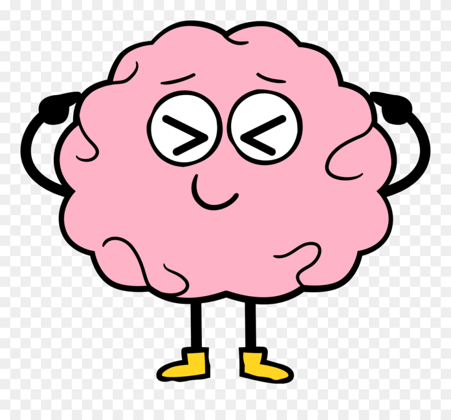 Cerebro Em Desenho Animado Clipart