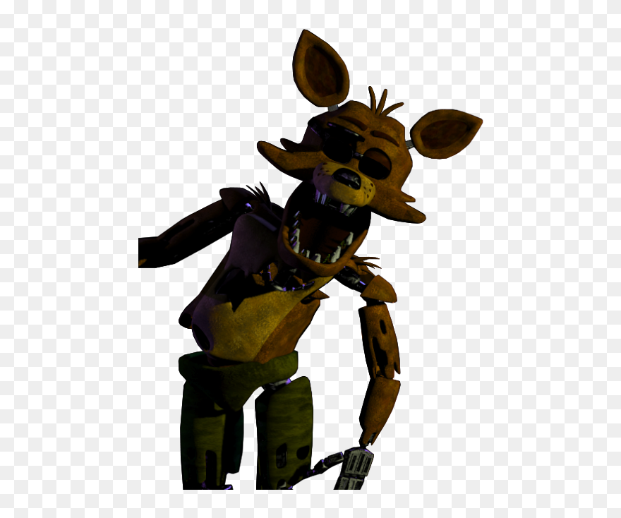 Five Nights At Freddys Fnaf Foxy - Fnaf 1 Golden Foxy Clipart