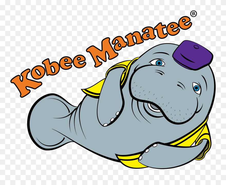 Download Kobee Manatee Logo - Fun Manatee Clipart - Png Download