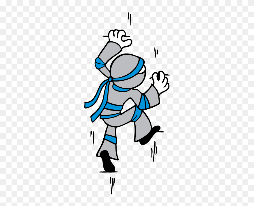 Kids Ninja Warriors Cartoon Clipart