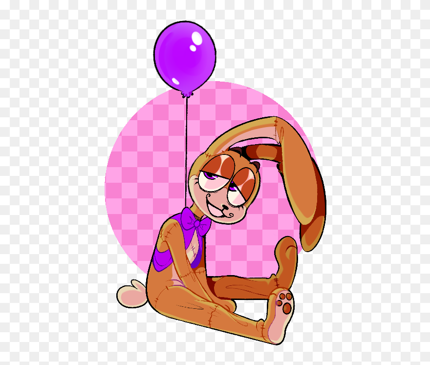 Cute Glitchtrap Clipart
