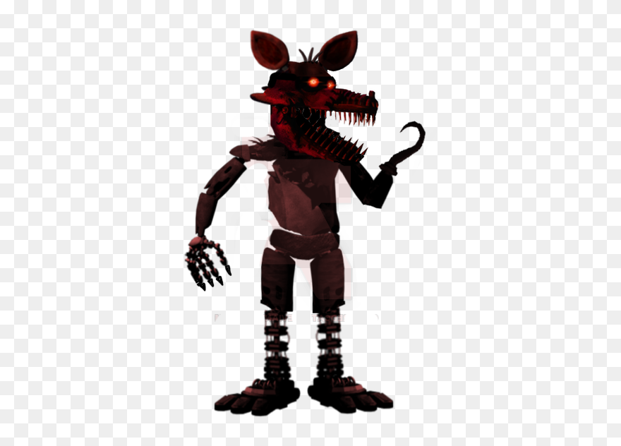 Five Nights At Freddy"s 4 Nightmare Clip Art - Foxy No Background - Png Download