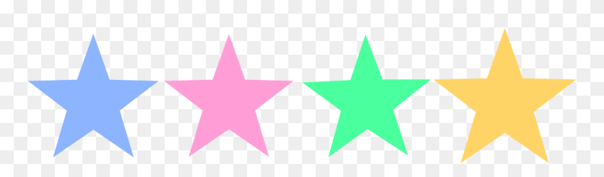 5 Stars In Blue Clipart