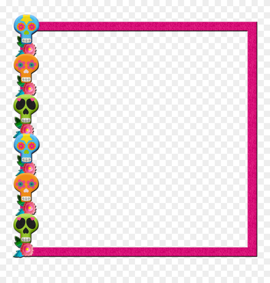 Day Of The Dead Frame Clipart