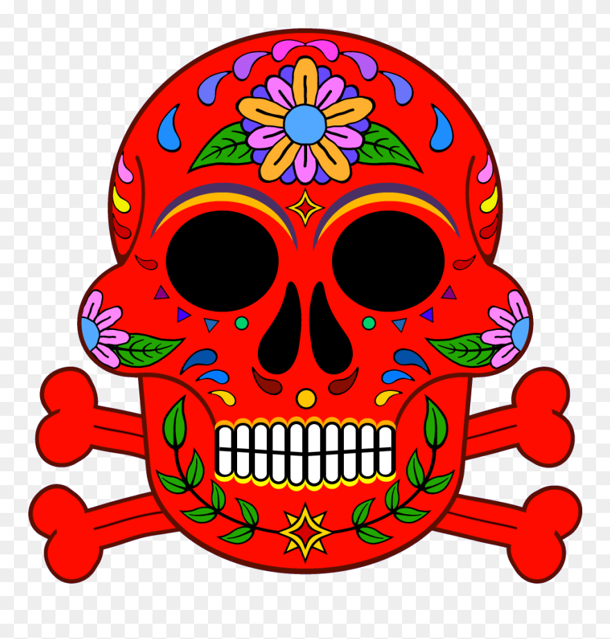 Day Of The Dead 1000 X 1000 Png Transparent - Clip Art