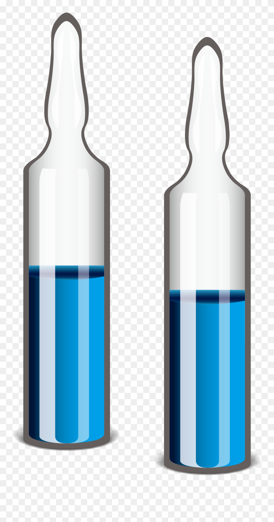 Glass Bottle Pharmaceutical Drug Medicine - Ampul Obat Png Clipart