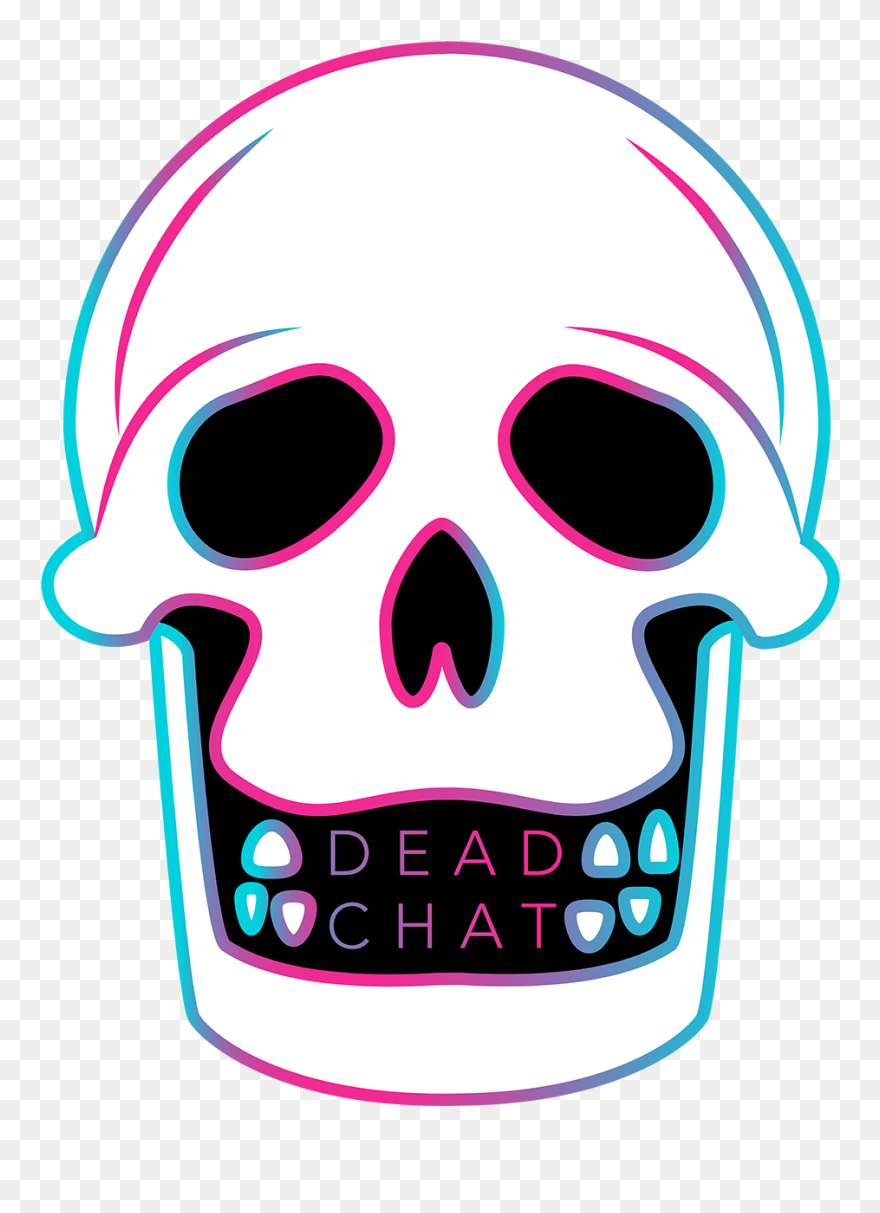 White Skull 4 Dead Chat Clipart