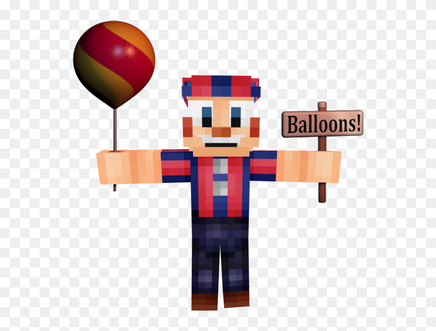 Minecraft Free Balloon Boy Skins Clipart