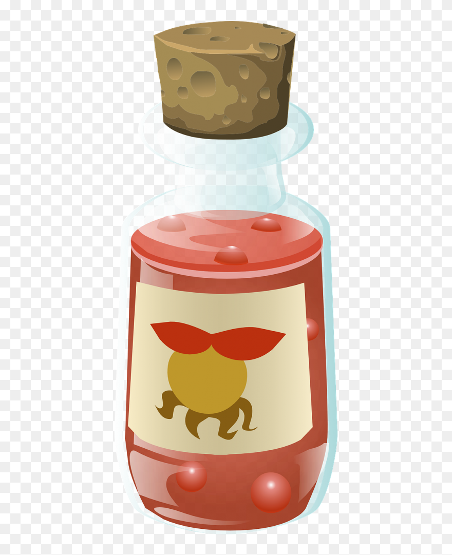Potion Liquid Bottle Free Photo - Transparent Essential Oil Clipart - Png Download