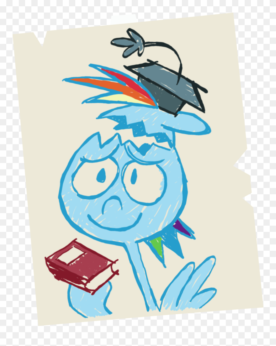 Rainbow Dash Egghead Clipart