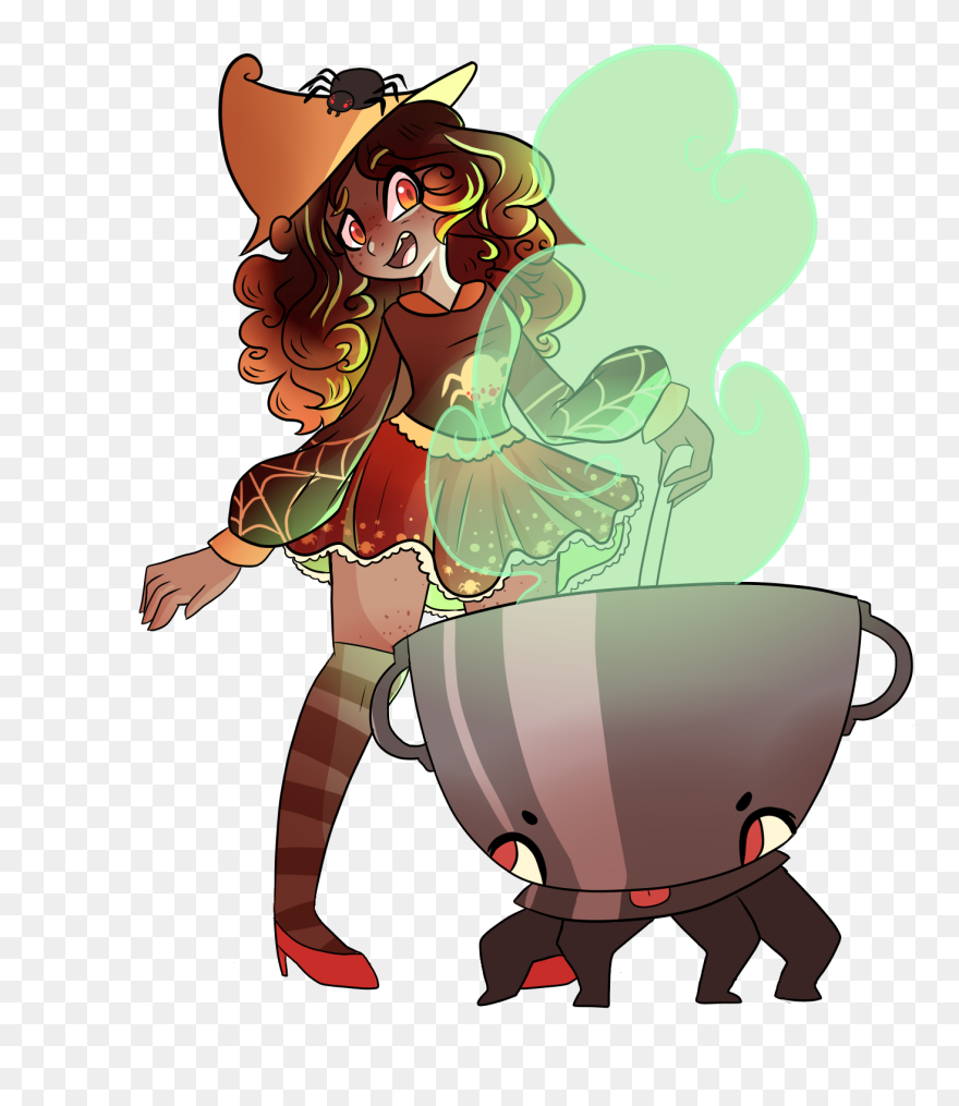 Potion Making - Cartoon Clipart