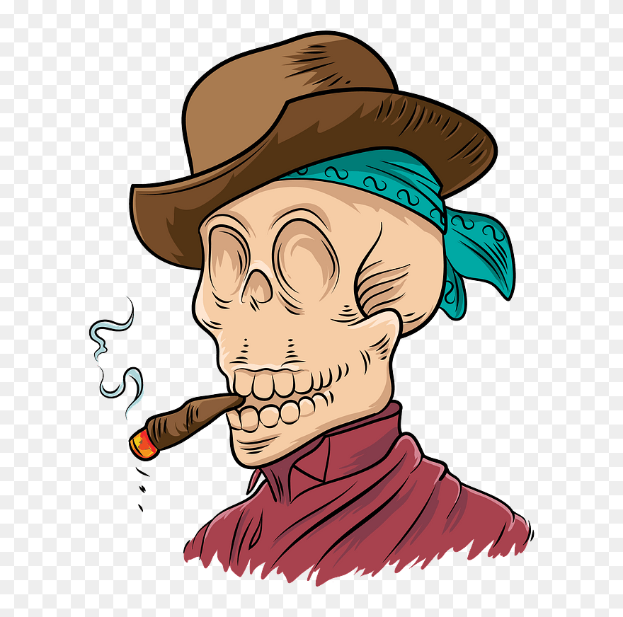 Day Of The Dead Jose Guadalupe Posada Clipart - Cartoon - Png Download