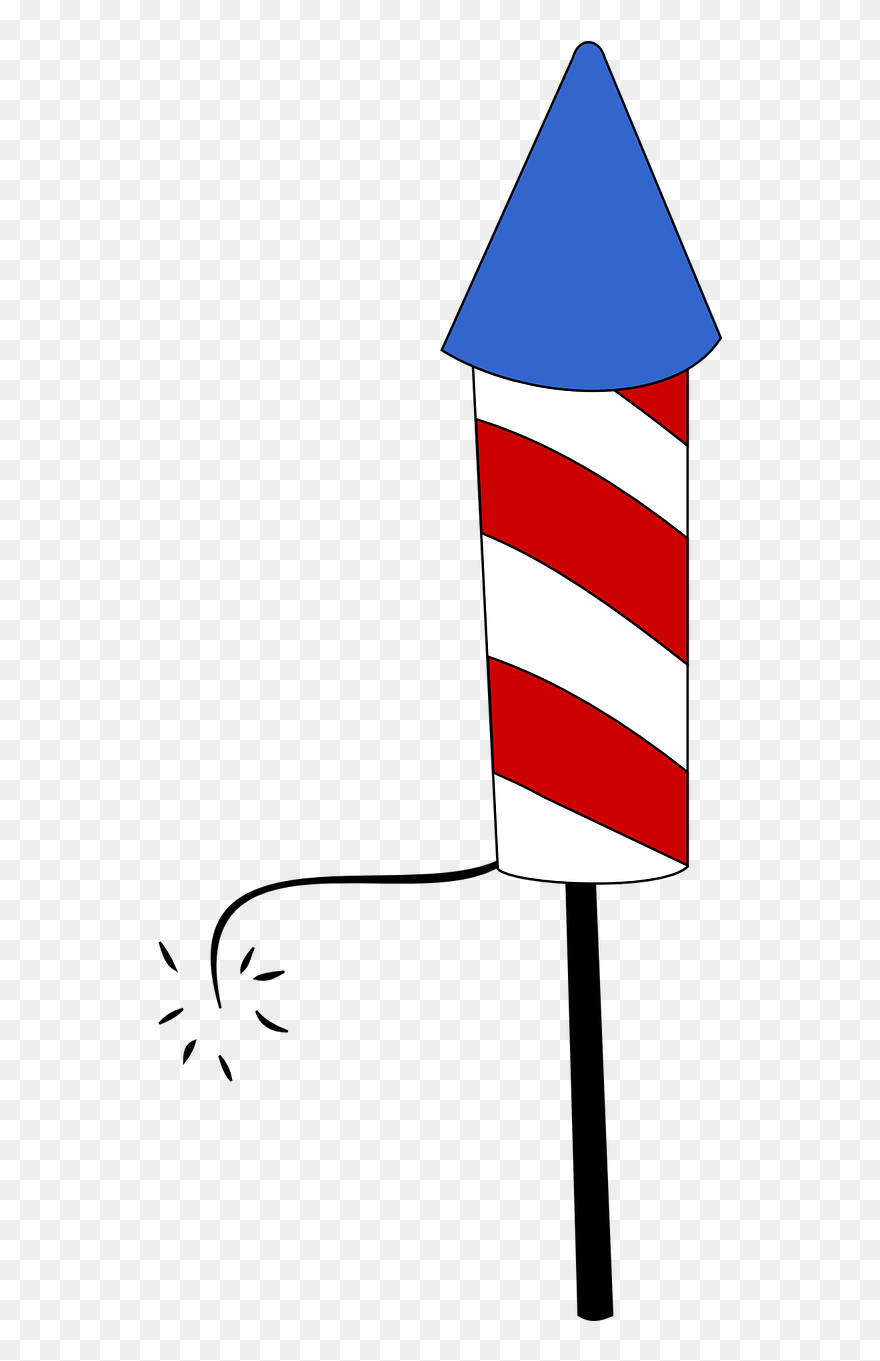 Cartoon Firework Rocket Png Clipart