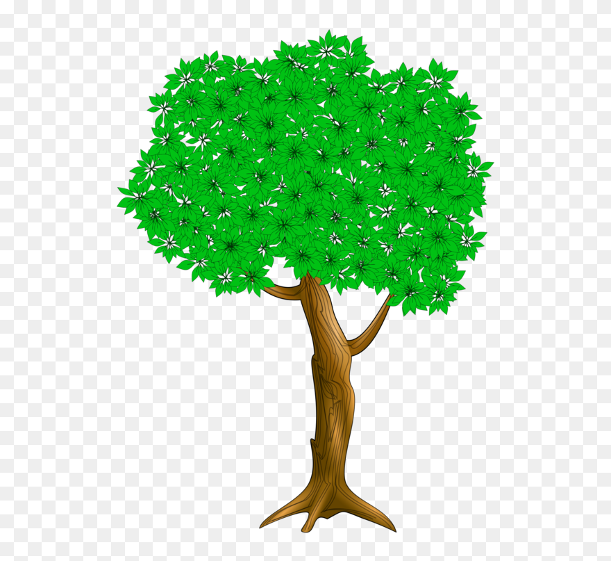 Plant,leaf,flowerpot - I Had A Little Nut Tree Clipart