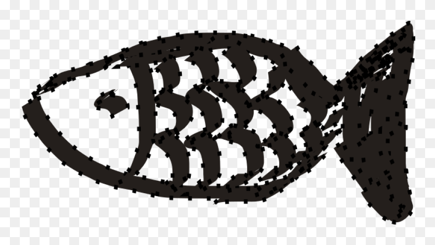 Fish Black Png Clip Arts - Illustration Transparent Png