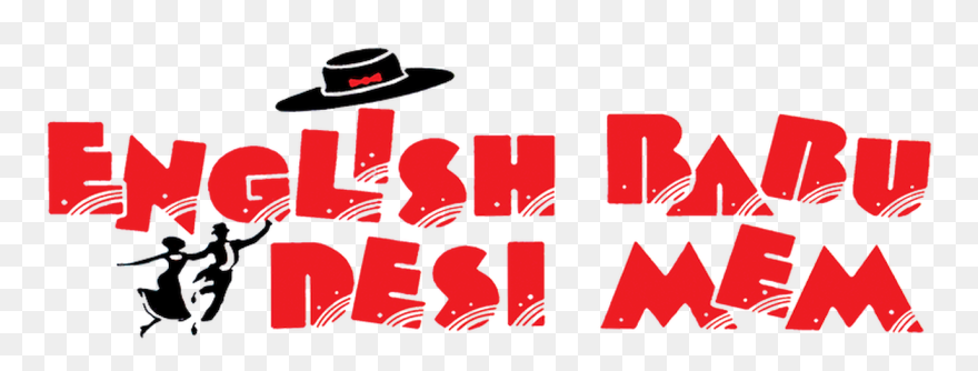 English Babu Desi Mem - English Babu Clipart