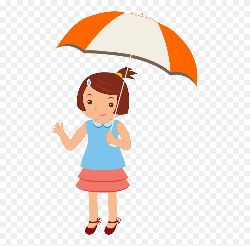Transparent Nursery Rhyme Clipart - Rain Kid Cartoon Png