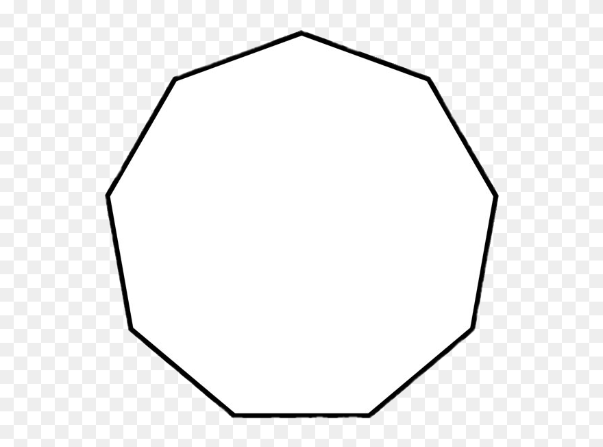 Nonagon Clipart