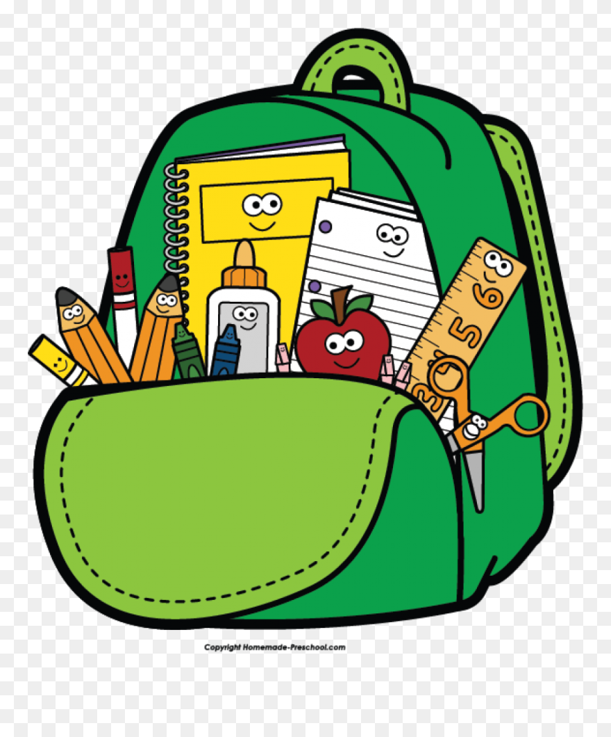 Backpack - Free Backpack Clipart - Png Download