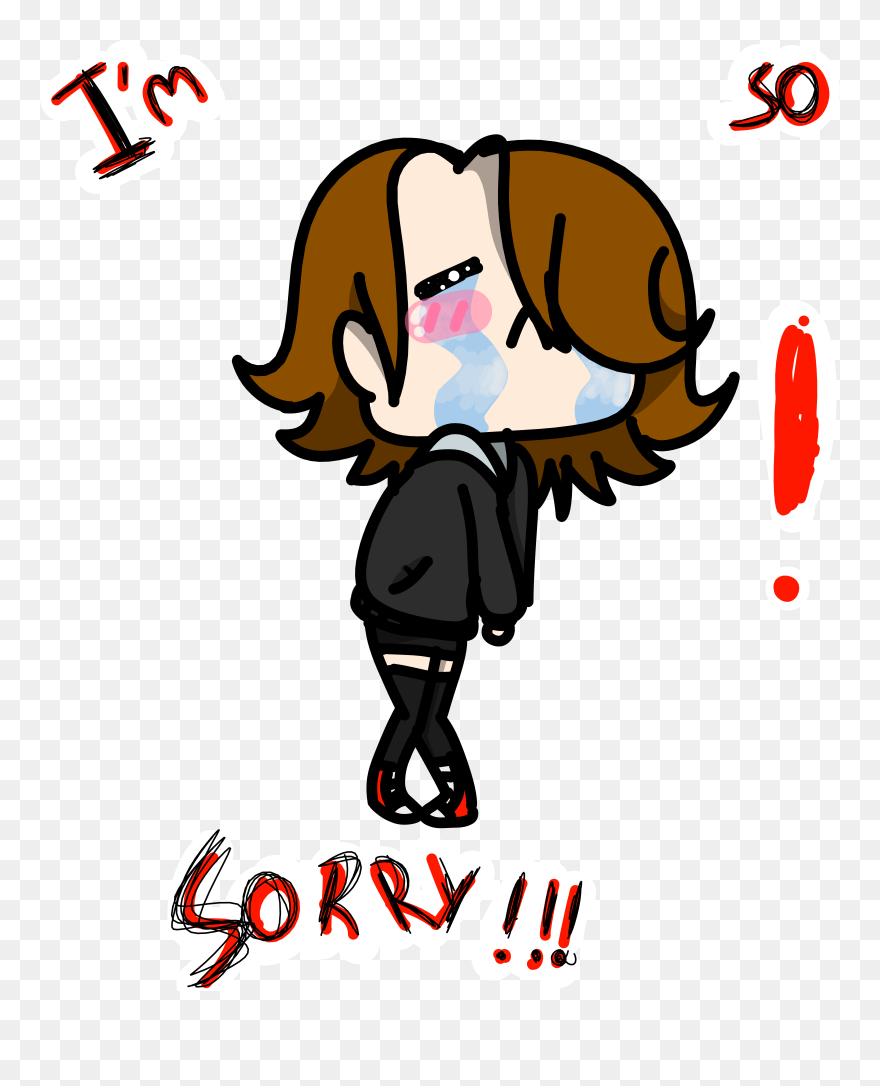 I'm Sorry Clipart - Png Download