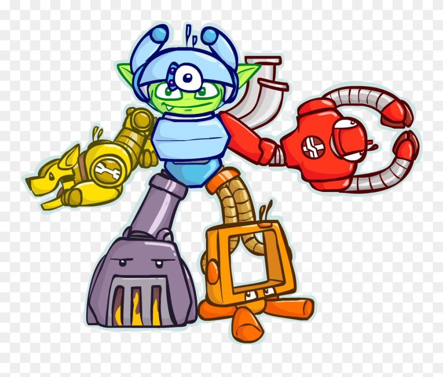 Gremlintron - Cartoon Clipart