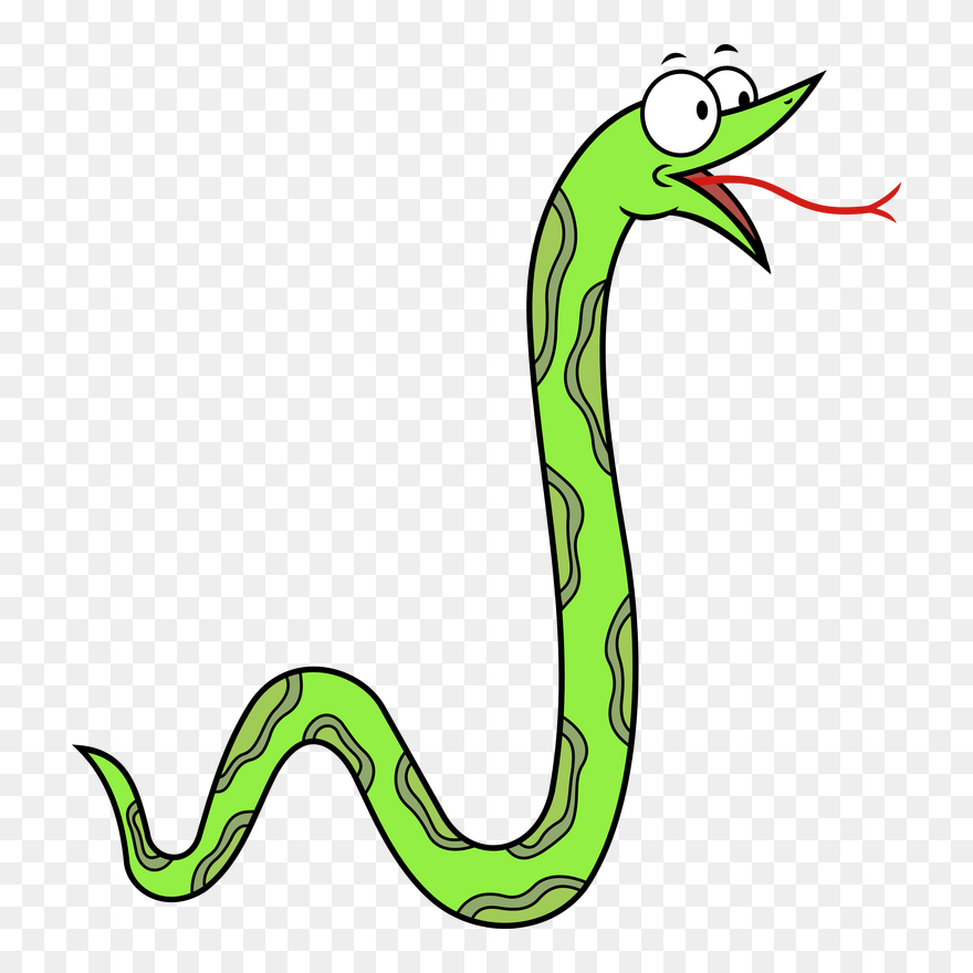 Picture - Cartoon Snake Transparent Background Clipart