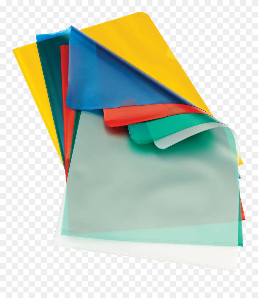 Transparent Folders Office - Secretarial Folder Clipart