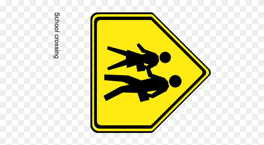 School Crossing Sign Clipart