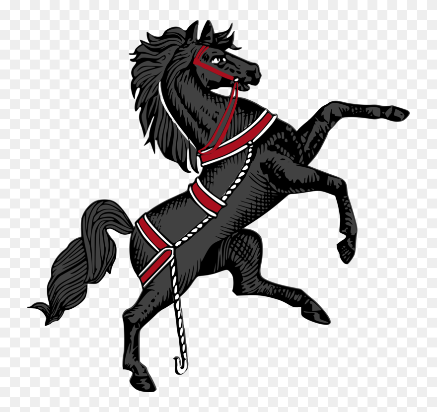 Horse,carnivoran,horse Like Mammal - Pennsylvania Coat Of Arms Horse Clipart