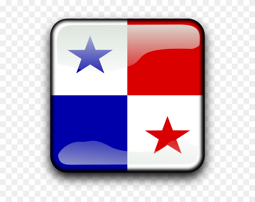 Pa - Panama Flag Png Clipart