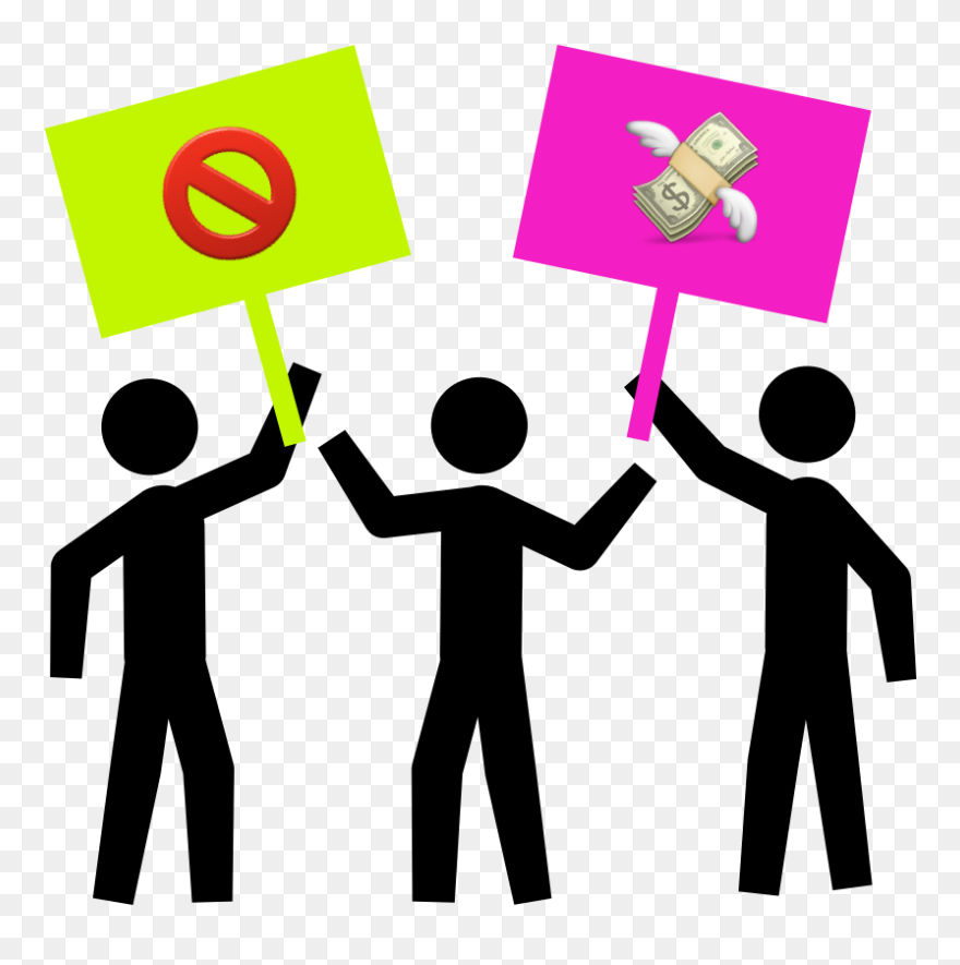 Demonstration Human Behavior Financial Literacy Business - Taking Action Clipart - Png Download