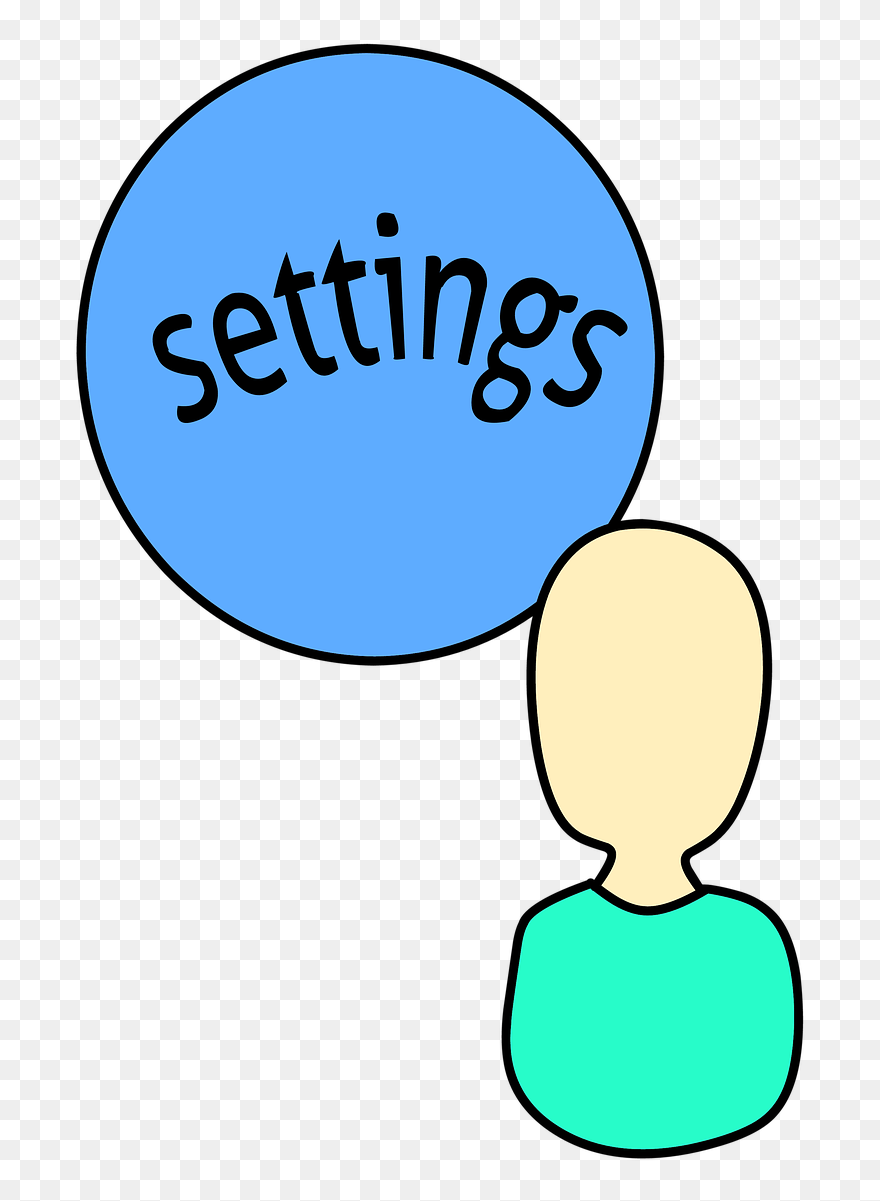 Settings Symbol Avatar Clipart