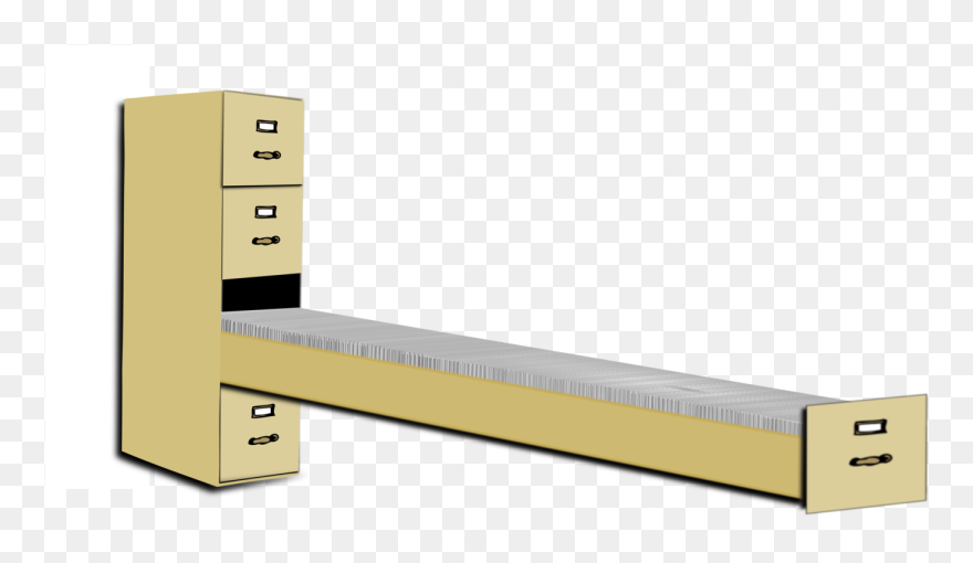 Angle,material,hardware Accessory - File Cabinet Clipart - Png Download
