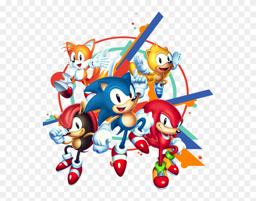 Sonic Mania Plus Characters Clipart