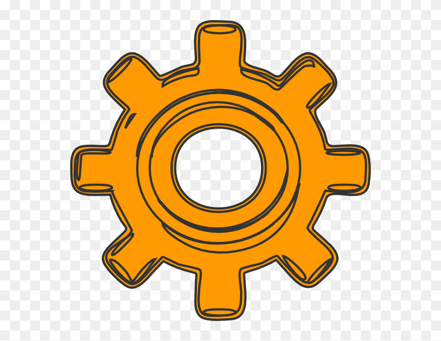 Gears Clipart Free - Png Download