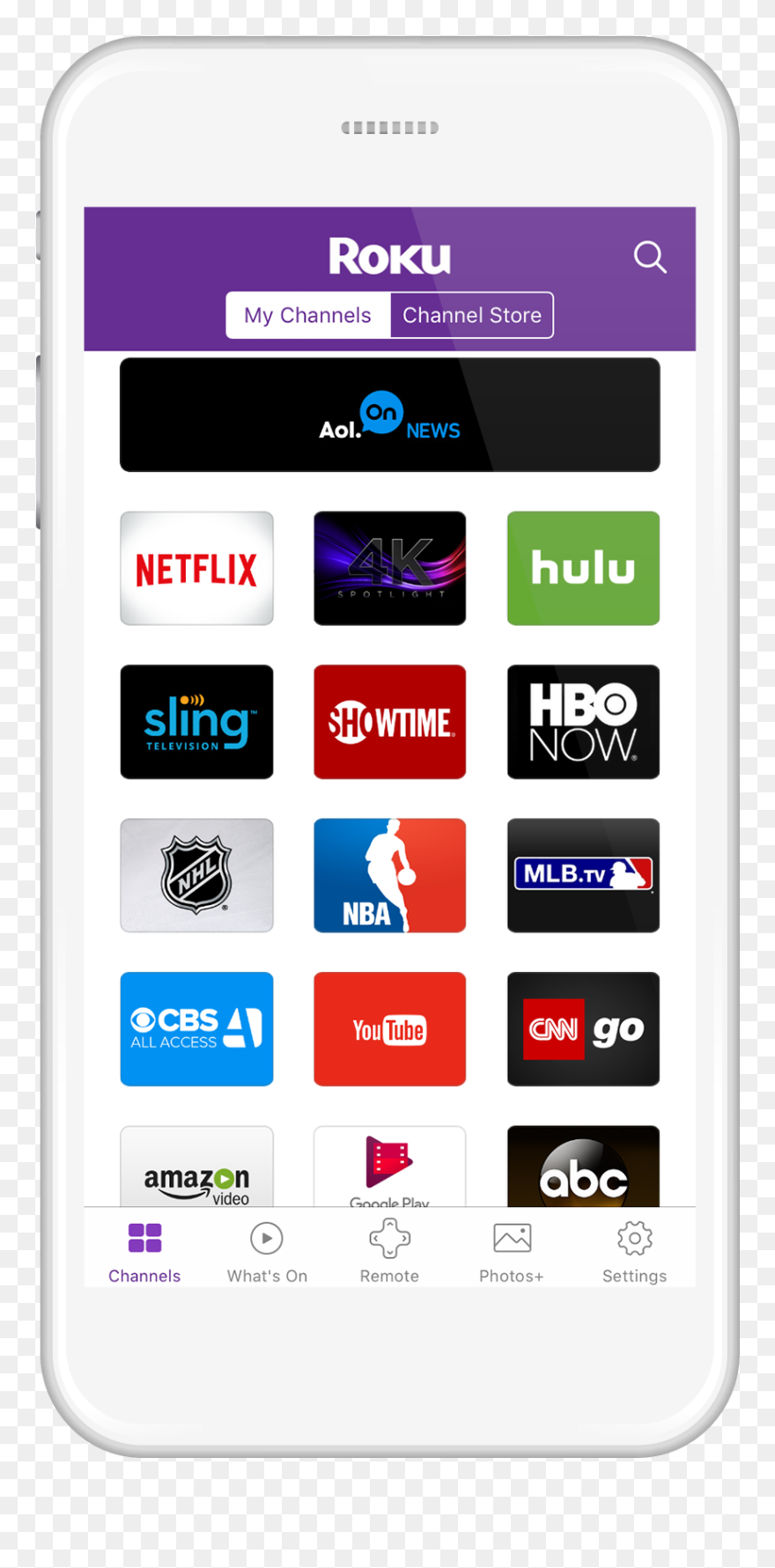 Roku Mobile App Iphone Clipart