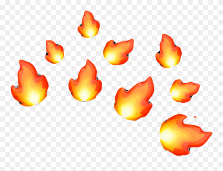 Fire Emoji Clip Art Portable Network Graphics Image - Transparent Background Snapchat Filters - Png Download