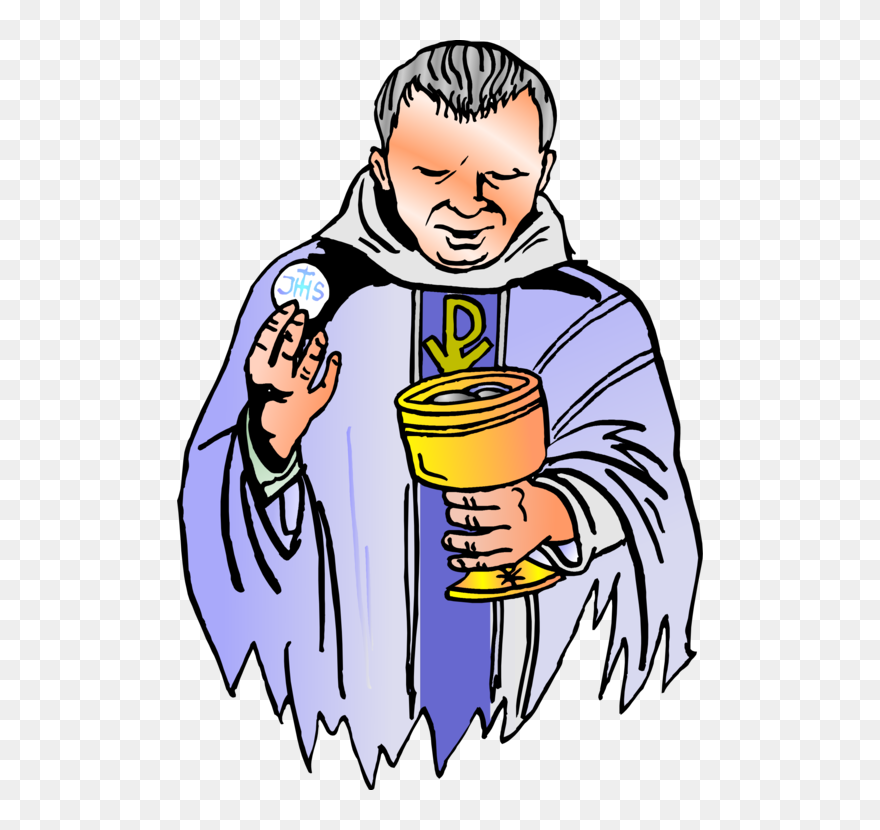 Clergy Cliparts - Priest Clipart - Png Download
