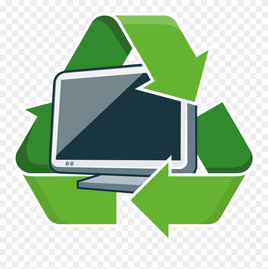 Computer Recycling Clipart