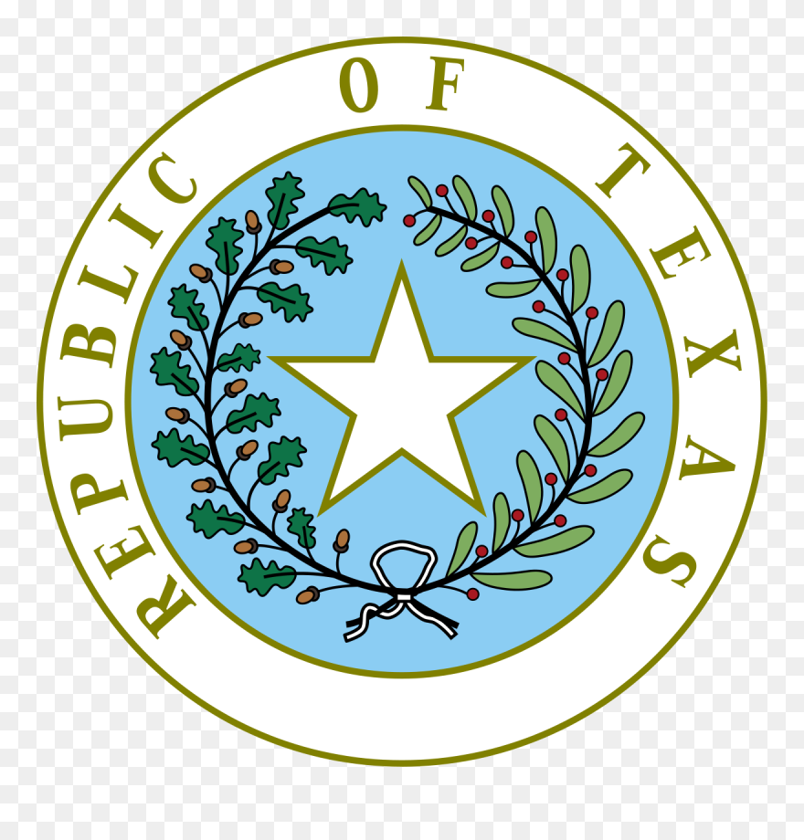 Republic Of Texas Seal Clipart