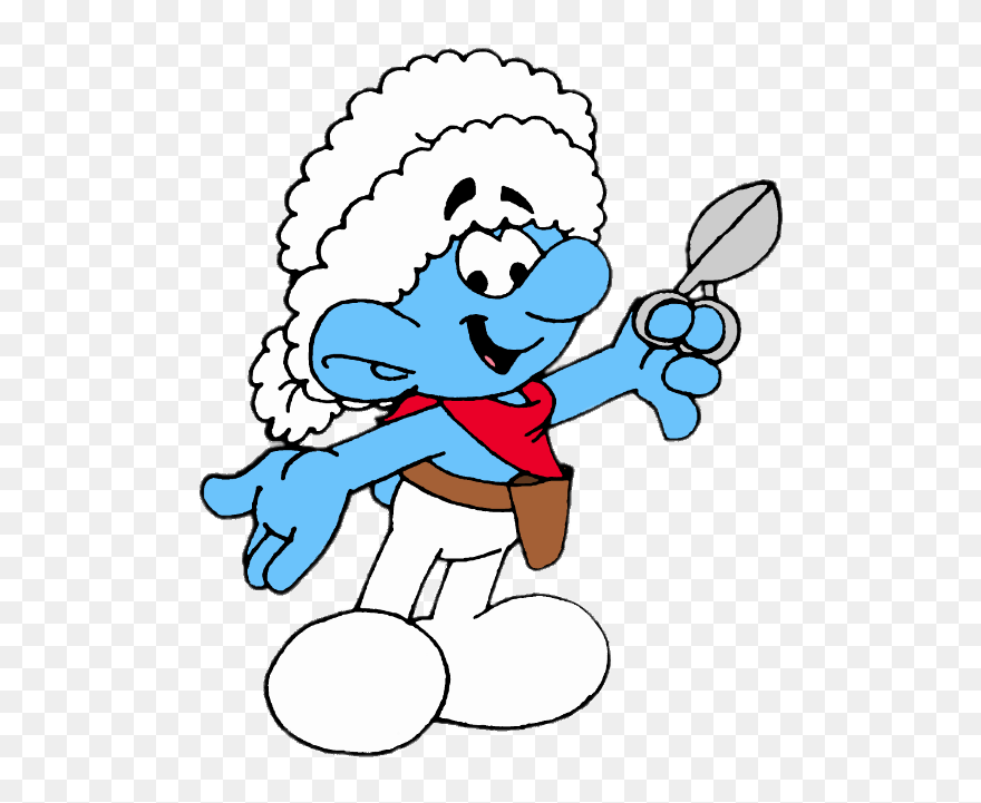 Wooly Smurf Clipart