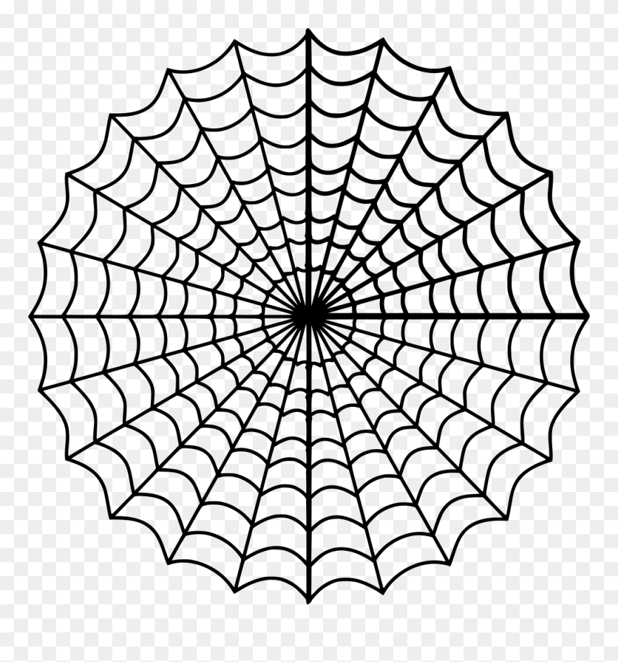 Cobwebs Spooky Transparent Png Clipart Free Download - Halloween Spider Web Coloring