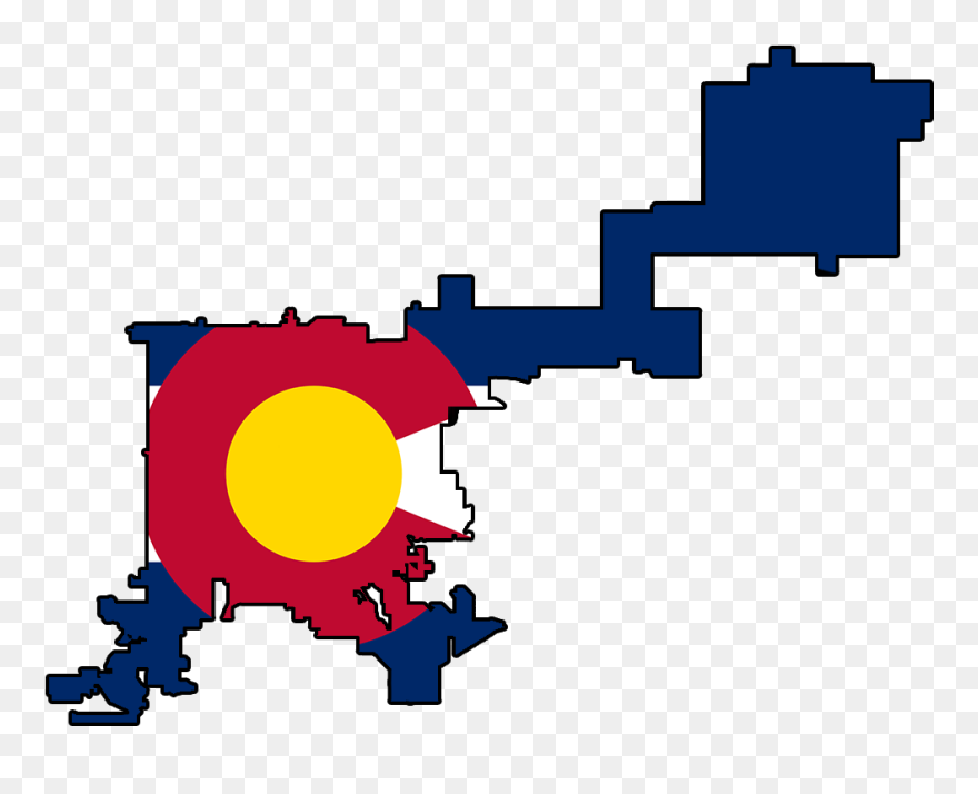 Snapchat Filters Clipart Geo - Denver Home Value Map - Png Download
