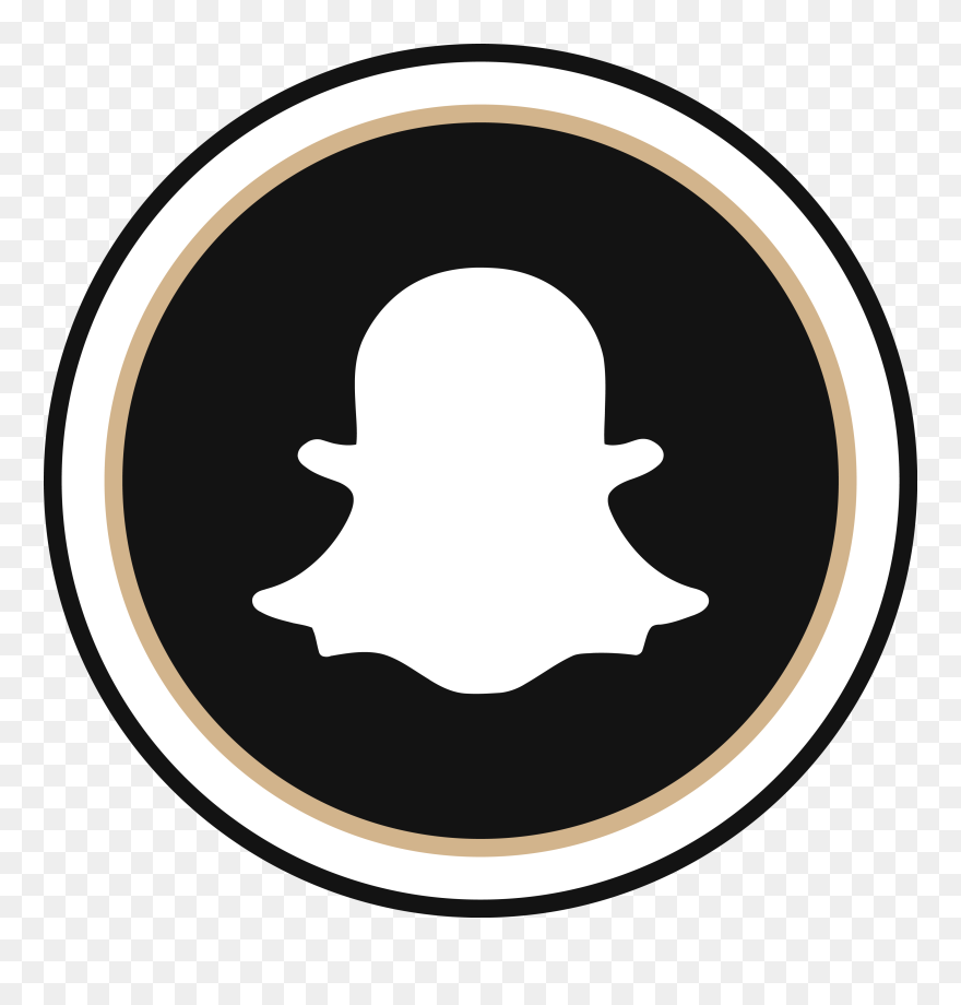 Nmmi Snapchat - Snapchat Logo Png Black Clipart