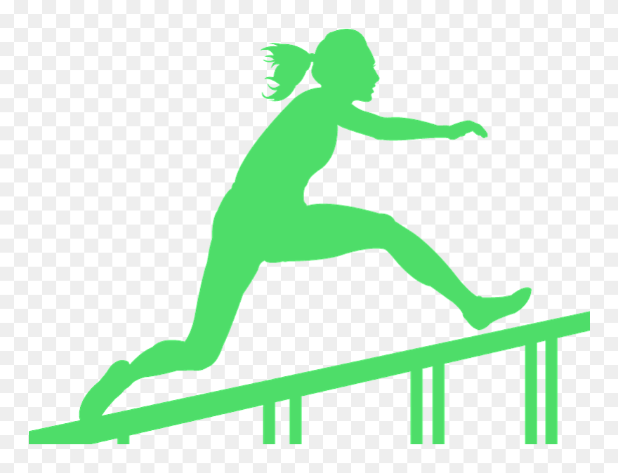 Hurdling Clipart