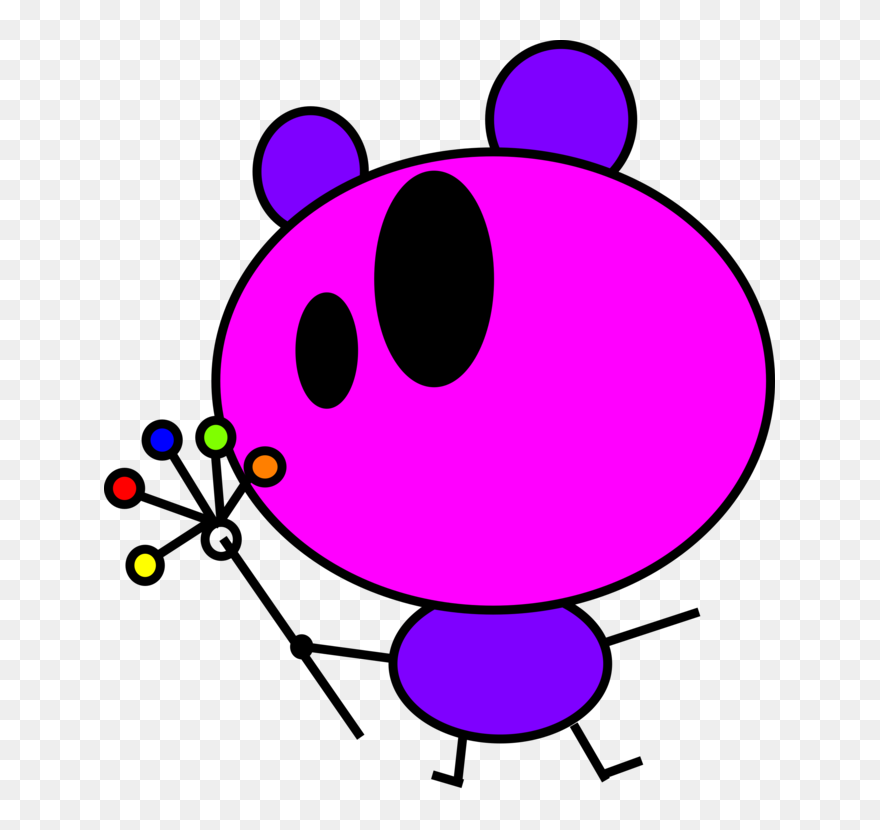Pink,area,purple - Clip Art - Png Download