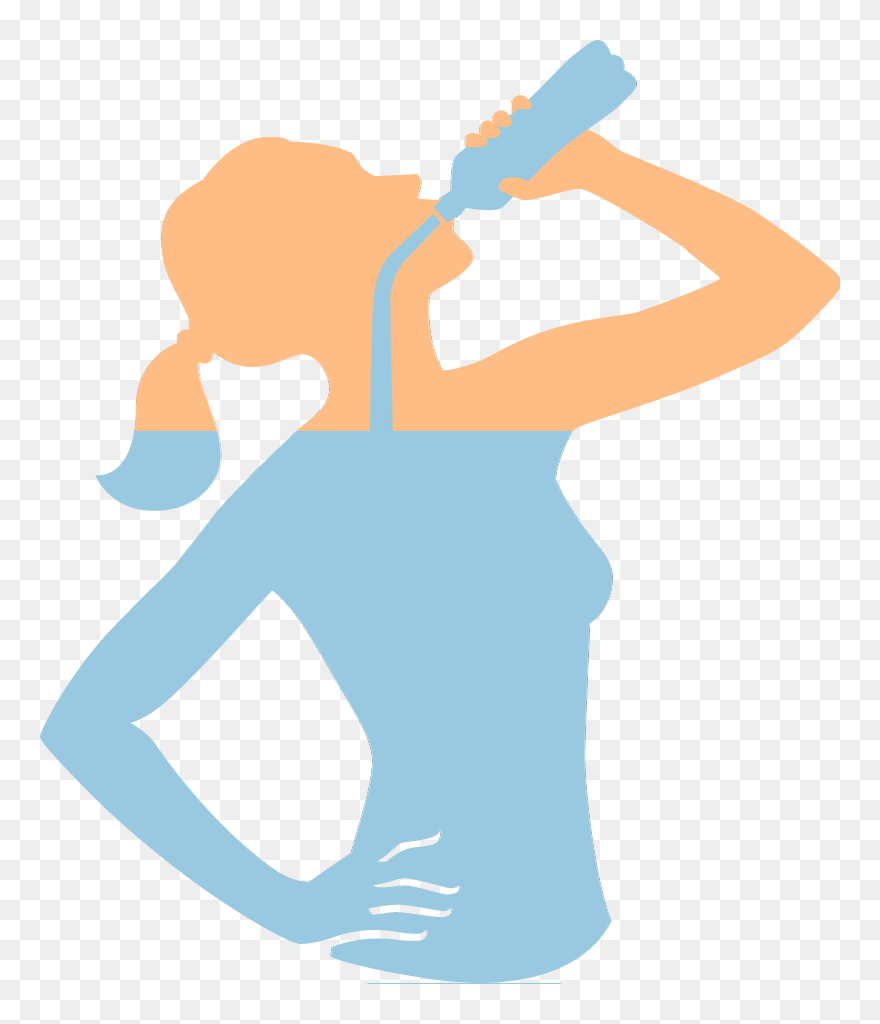 Drinking Water Clipart