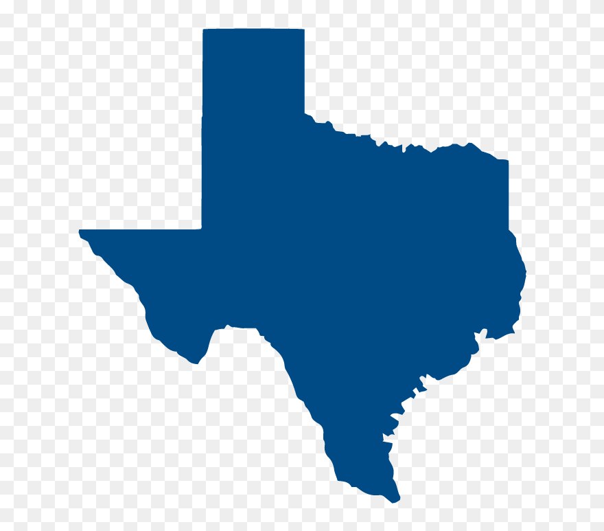 Pearl On The Concho Historic Hotel Map Clip Art - Texas Outline Houston - Png Download